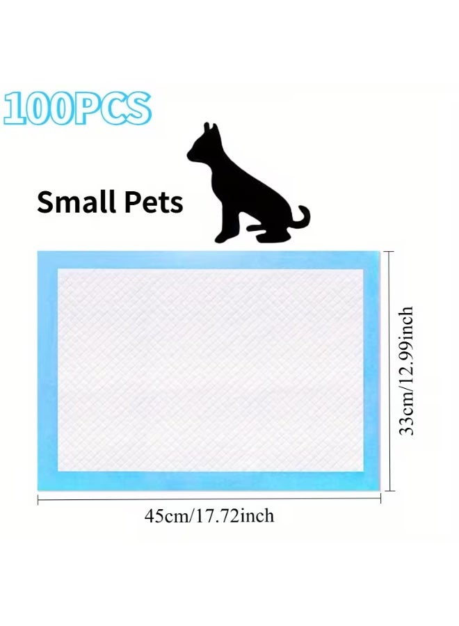 فرش تبول صحية للحيوانات الأليفة – مانعة للتسرب (100 قطعة) - Image 4